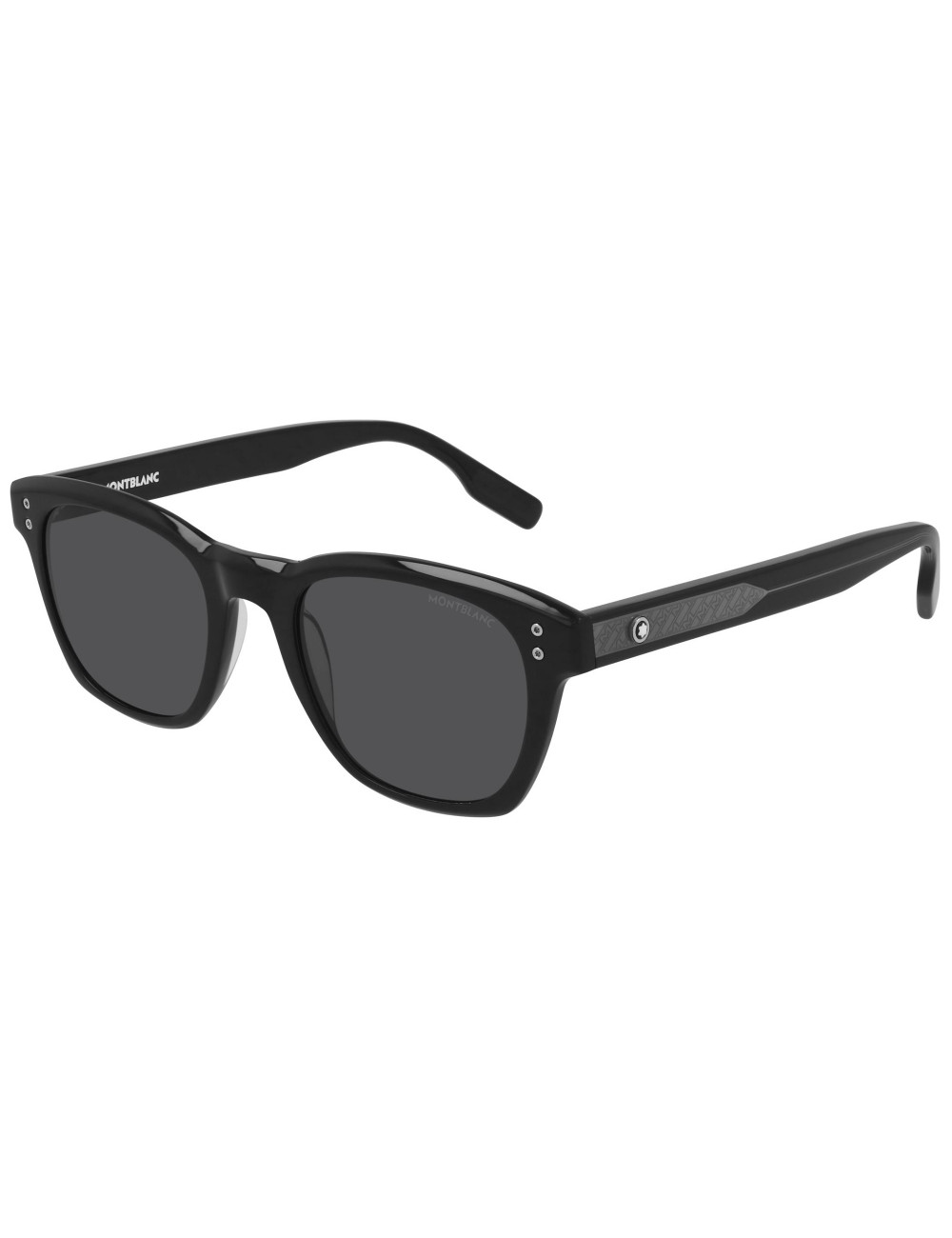 Montblanc MB0122S 001 Occhiali da sole uomo squadrati - Otticamauro.biz