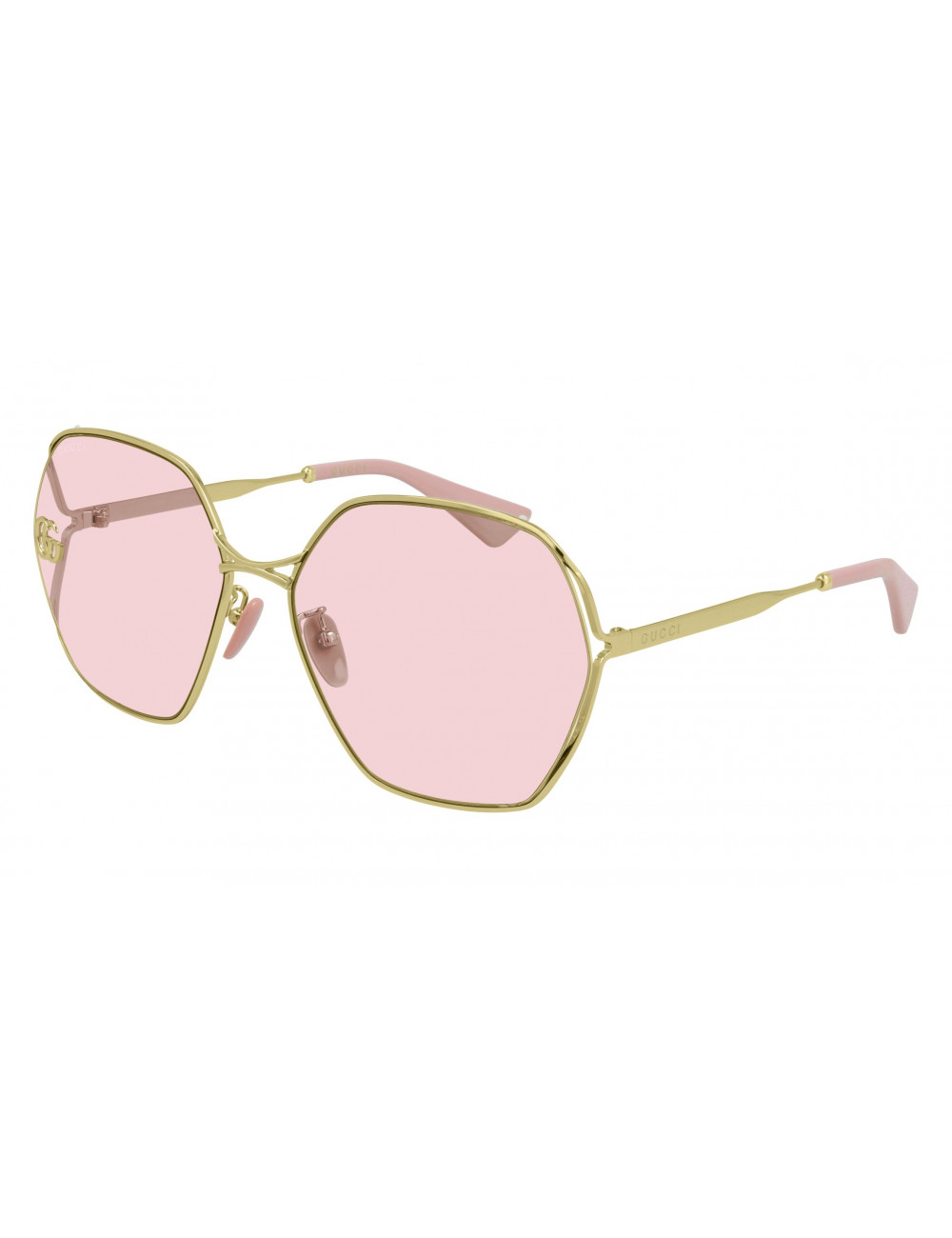 Gucci Logo GG0818SA 003 Occhiali da sole donna in metallo - Otticamauro.biz