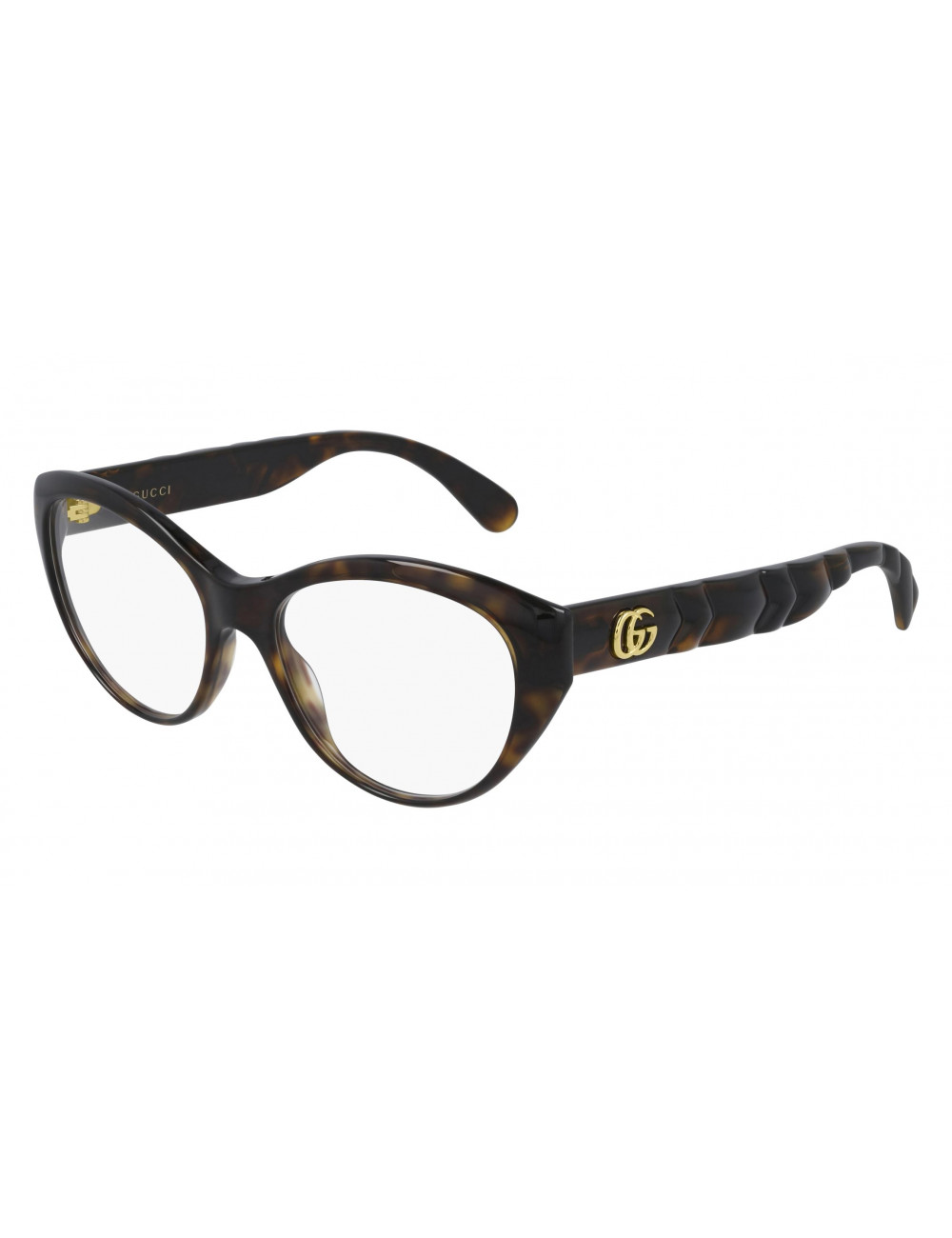 Gucci GG0812O 002 women cat eye eyeglasses 