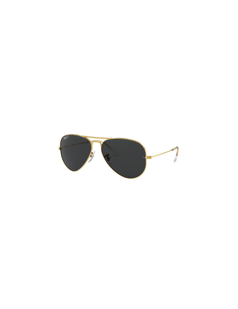 RB3025 Aviator Polarized Sunglasses Black