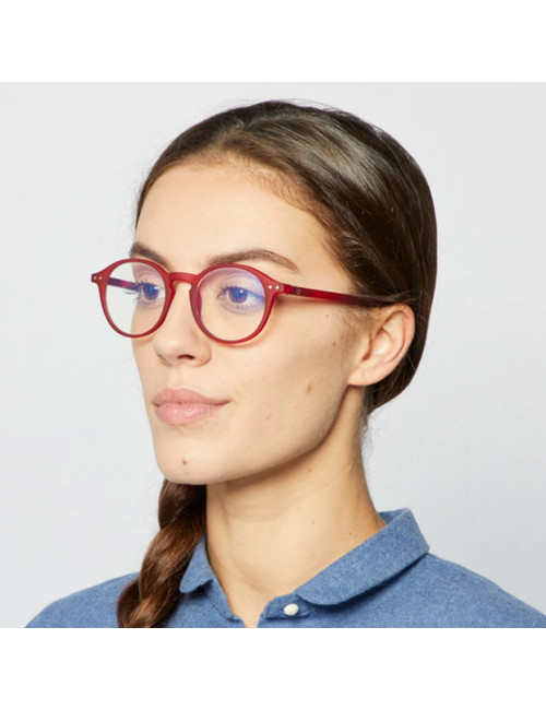 IZIPIZI D Red reading glasses