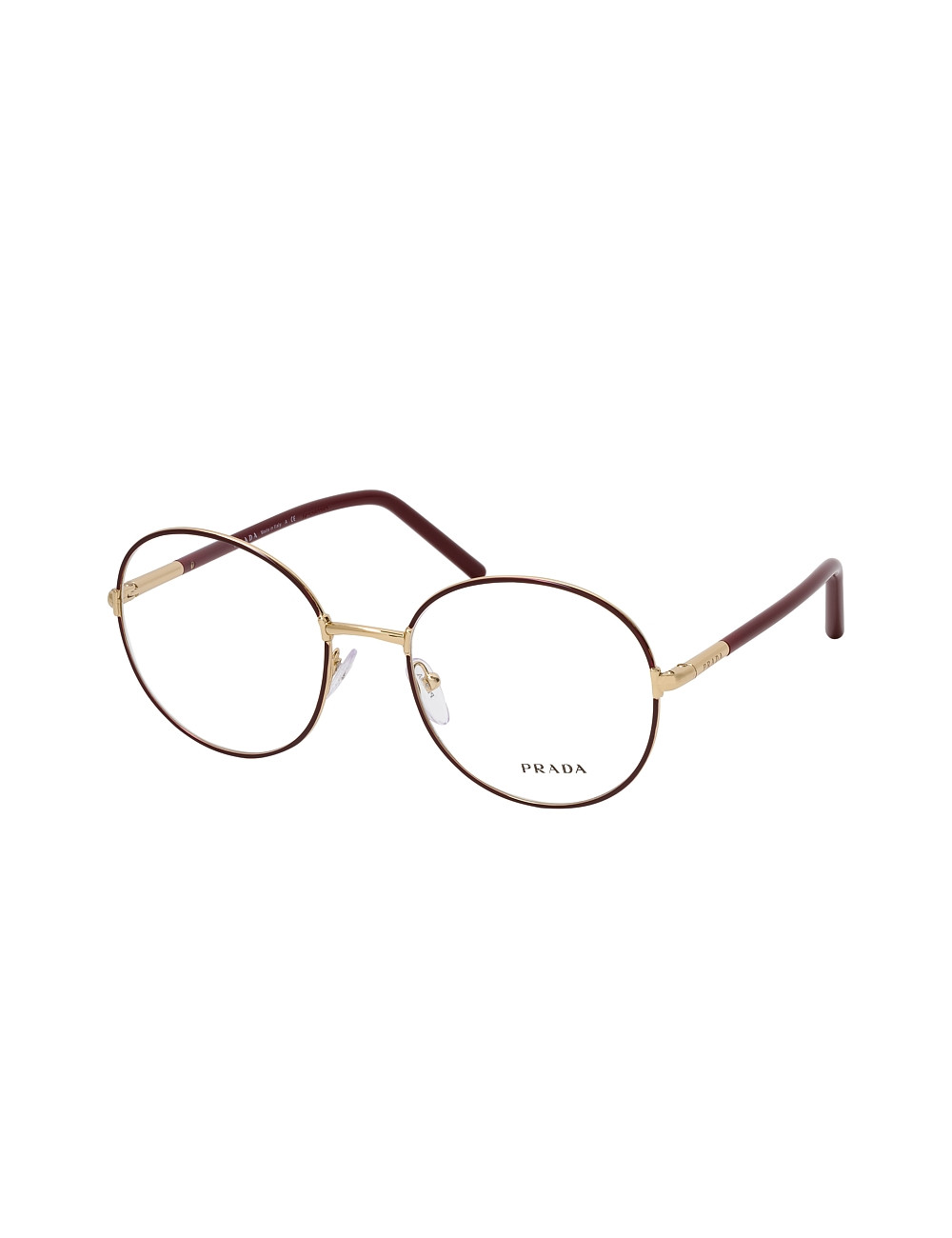 Prada PR 55WV 09P1O1 occhiali da vista donna rotondi – Otticamauro.biz