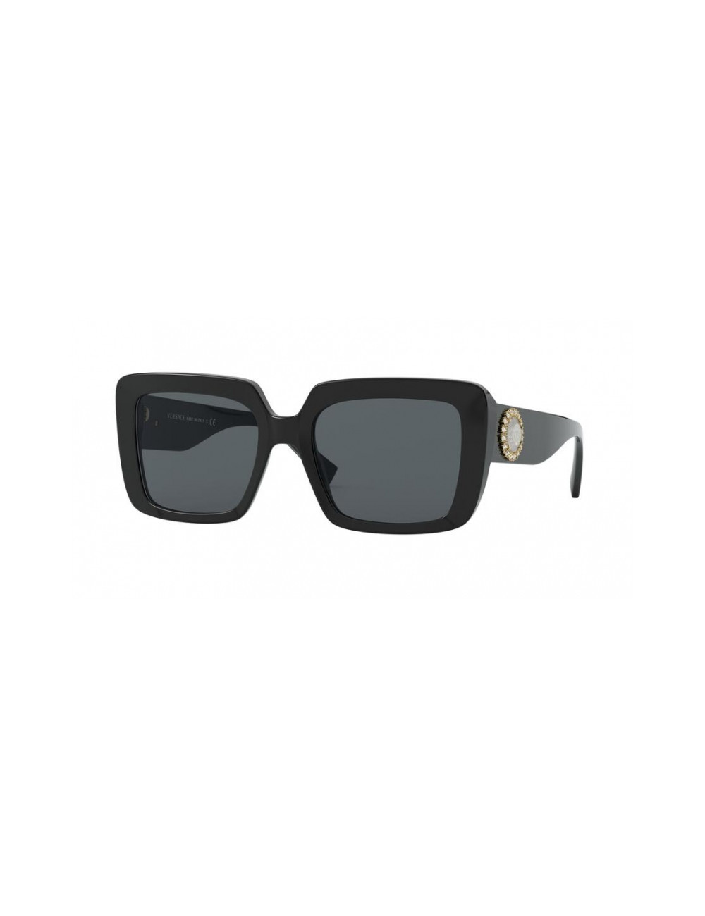 Versace Eyewear GB1 square-frame Glasses - Black