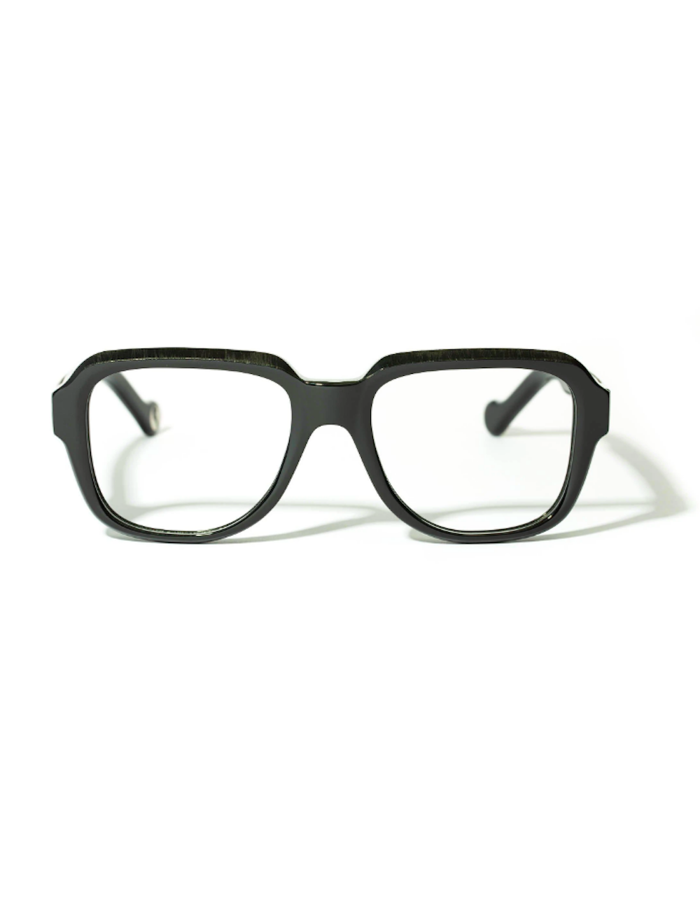 Moody Larry Black square eyeglasses for men Otticamauro.biz