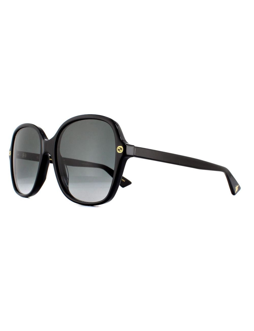 Gucci Grey Gradient Square Ladies Sunglasses GG0092S 001 55 889652076003 -  Sunglasses - Jomashop