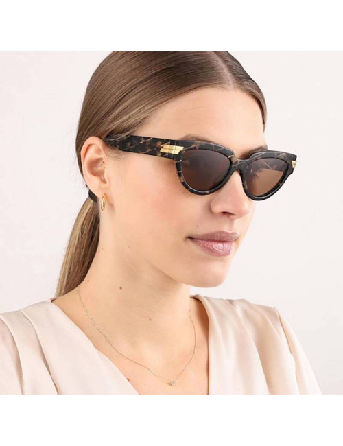 Bottega Veneta BV1035S 001 Occhiali da sole donna cat eye - Otticamauro.biz