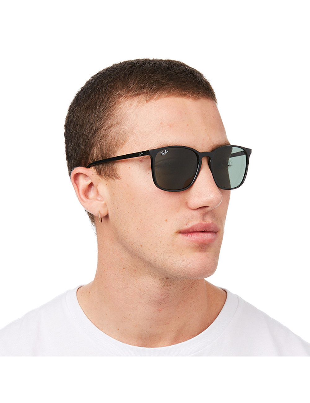Ray Ban RB4387 601/71 square sunglasses 