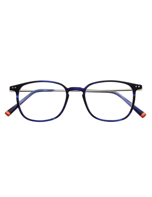 Humphrey's eyewear 581065 70 blue acetate square eyeglasses