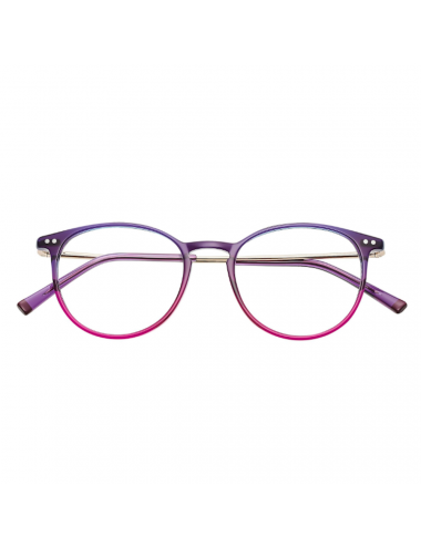 Humphrey's eyewear 581066 59 occhiali da vista rotondi in acetato viola rosa