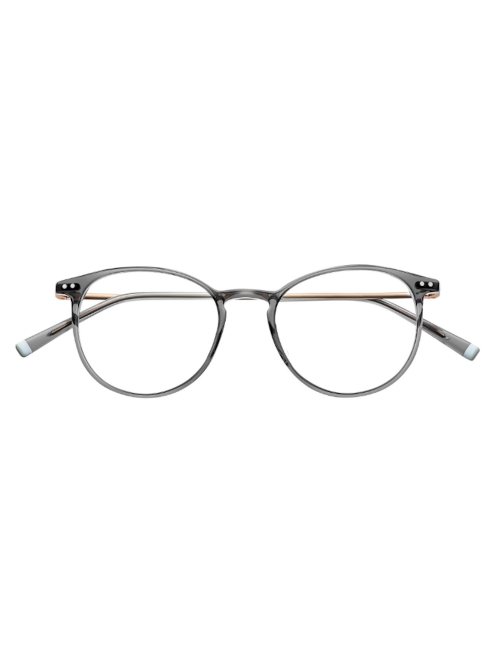 Humphrey's eyewear 581066 30 transparent grey acetate round eyeglasses