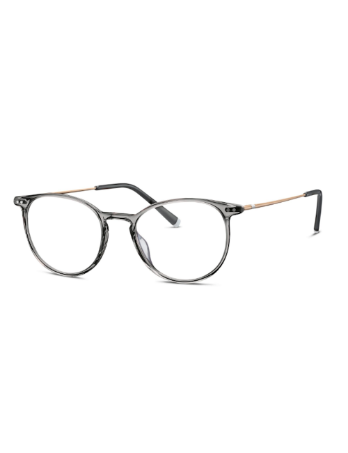 Humphrey's eyewear 581066 30 transparent grey acetate round eyeglasses