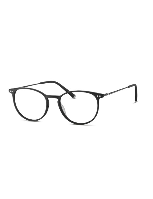 Humphrey's eyewear 581066 10 occhiali da vista rotondi in acetato nero