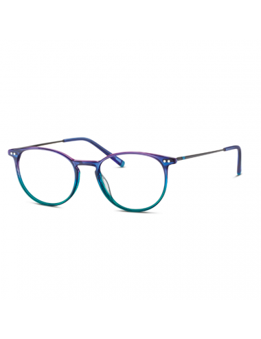 Humphrey's eyewear 581066 79 occhiali da vista rotondi in acetato blu