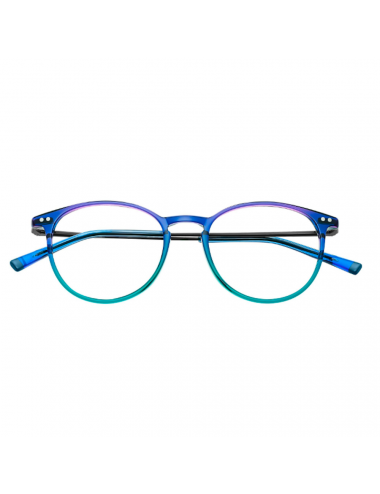 Humphrey's eyewear 581066 79 occhiali da vista rotondi in acetato blu