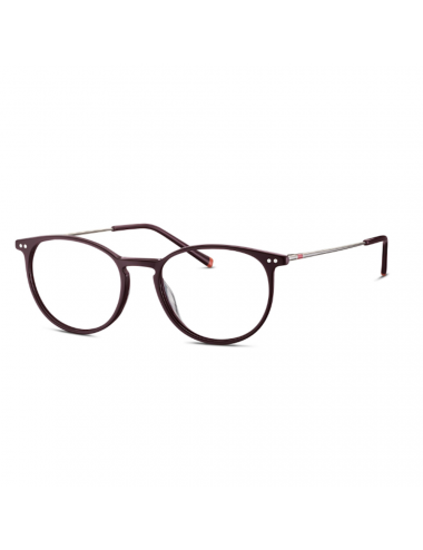 Humphrey's eyewear 581066 53 burgundy acetate round eyeglasses