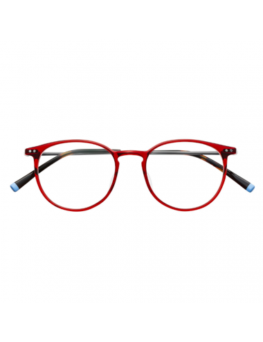 Humphrey's eyewear 581066 50 occhiali da vista rotondi in acetato rosso trasparente