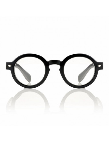 Centrostyle Smart  R0359 round black reading glasses