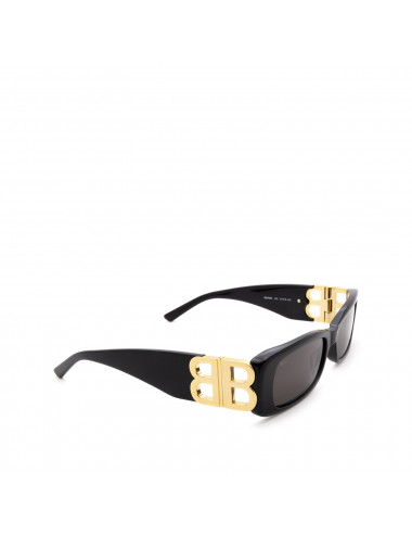 Balenciaga BB0096S 001 rectangular sunglasses with BB hinges - Ottica Mauro