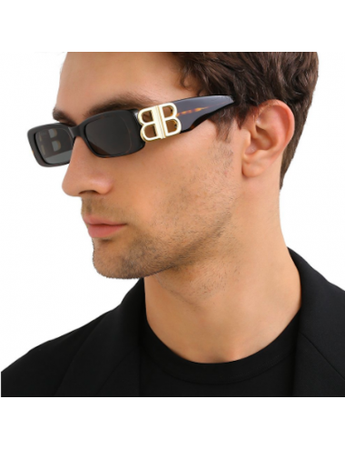 Balenciaga BB0096S 002 Occhiali da sole rettangolari Ottica Mauro