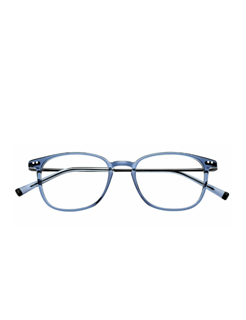 Humphrey's eyewear 581065 square light blue acetate eyeglasses