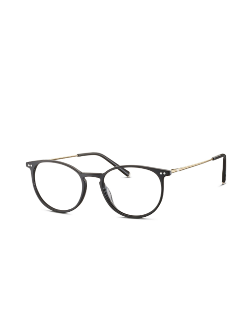 Humphrey's eyewear 581066 32 round black acetate eyeglasses