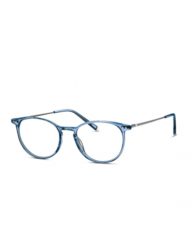 Humphrey's eyewear 581066 77 occhiale da vista rotondo in acetato azzurro