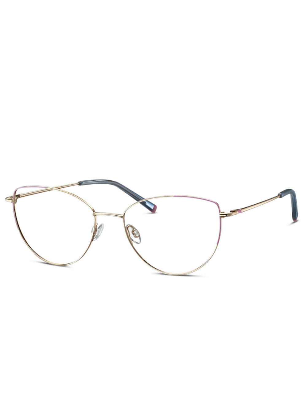 Humphrey's eyewear 582329 20 occhiali da vista cat eye in metallo