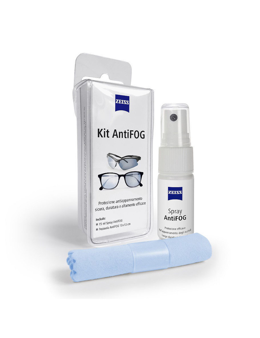 ZEISS AntiFog Kit (spray 15ml + lens cloth)