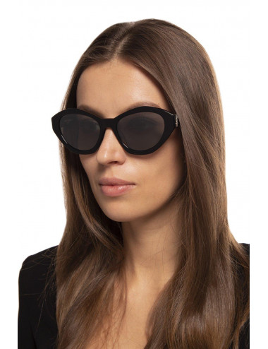Saint Laurent SL M60 006 Occhiale da sole donna cat eye con monogramma YSL  - Ottica Mauro