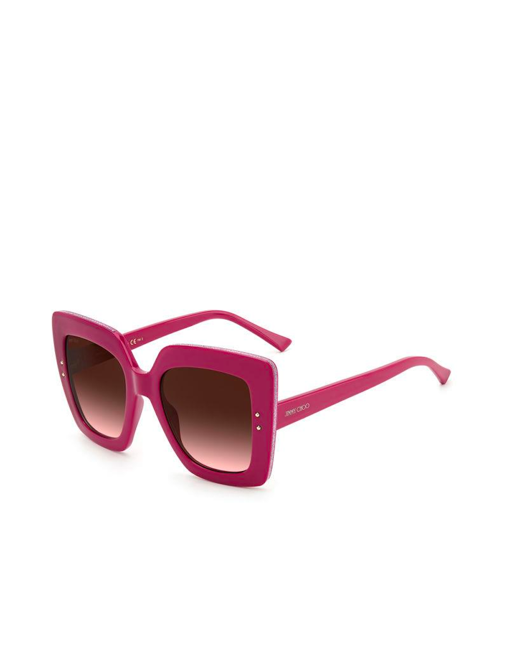 Buy U.I STATION Oversized Mirrored Cat Eye Rimless Women's Sunglasses with  Sunglass Case (Pink) at Amazon.in