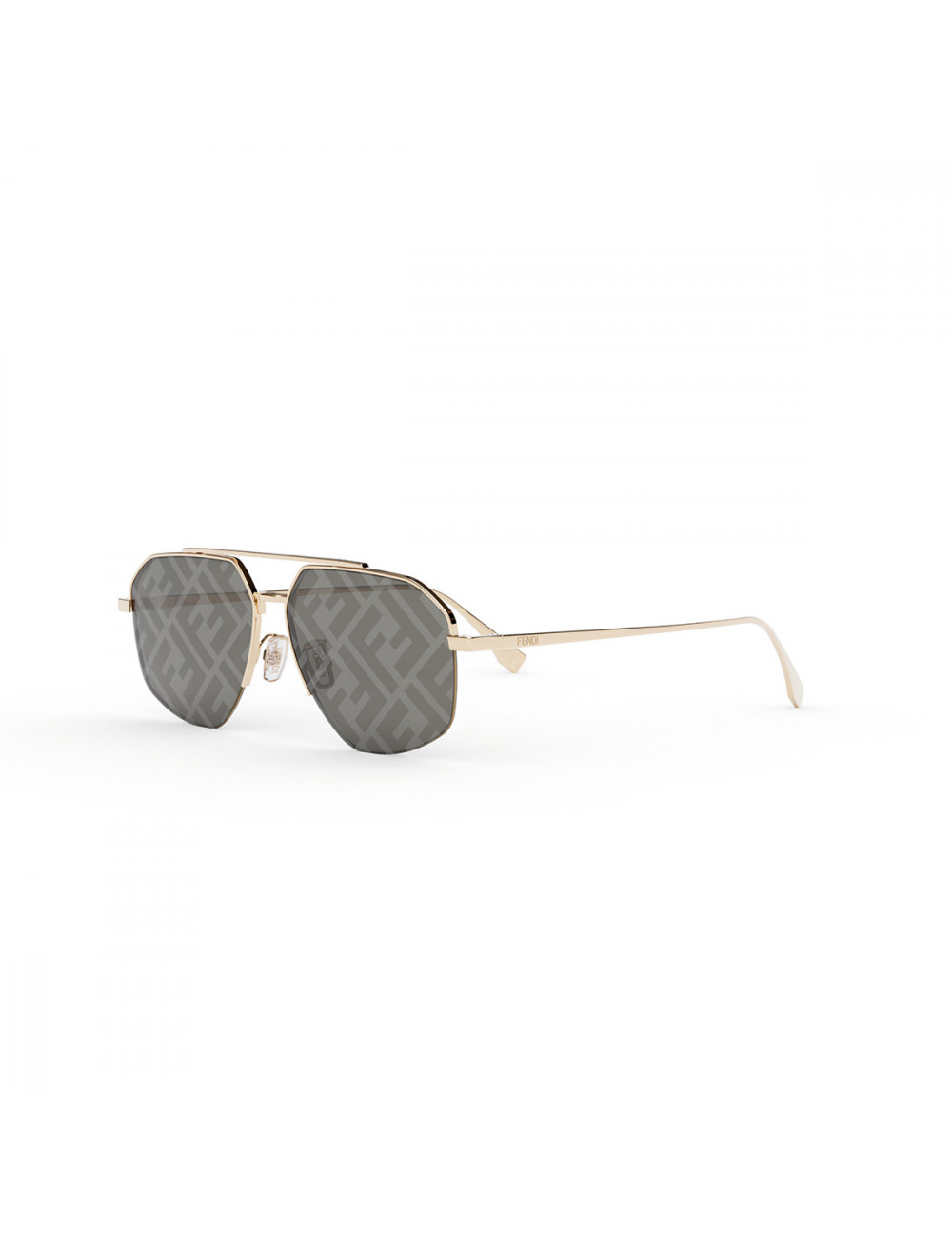 Fendi Men's Aviator-Style Sunglasses