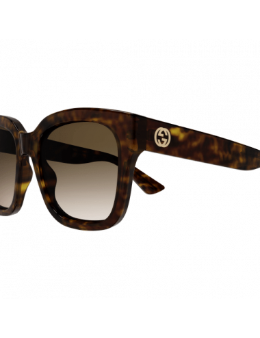 Square sunglasses with Web in black injection | GUCCI® US