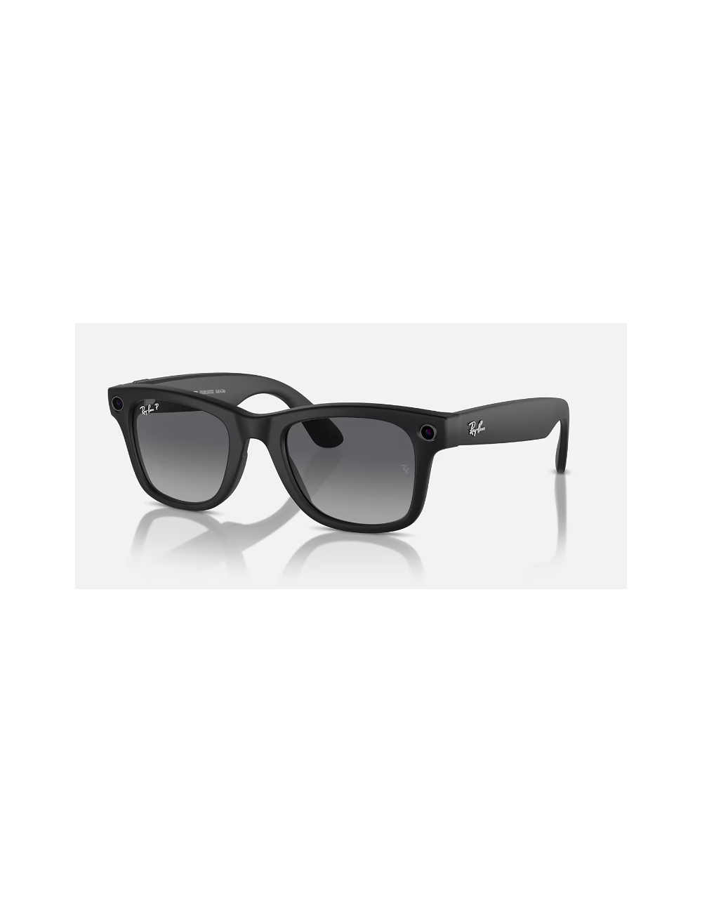 Sunglasses Ray-Ban RB 840 S 901/31 Mega Wayfarer Black Green - Walmart.com