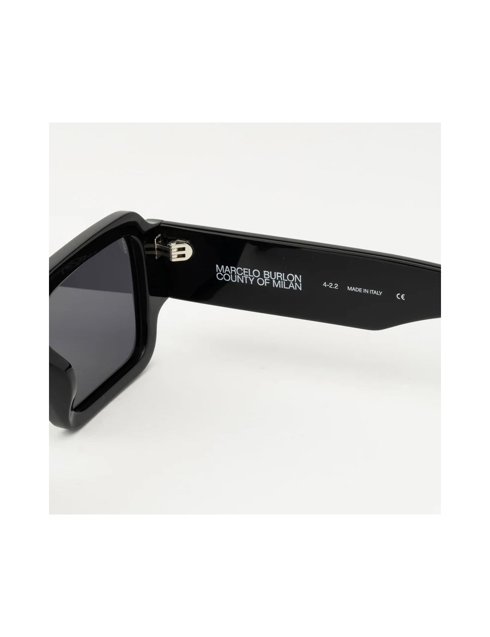 NWT Marcelo Burlon Maiten 52mm Maiten Black Grey/ Sunglasses display picture 2