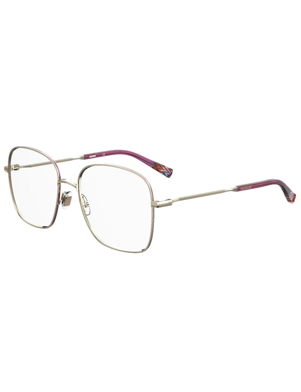 Missoni MIS 0017 YEP Occhiali da vista donna quadrati in acciaio -  Otticamauro.biz