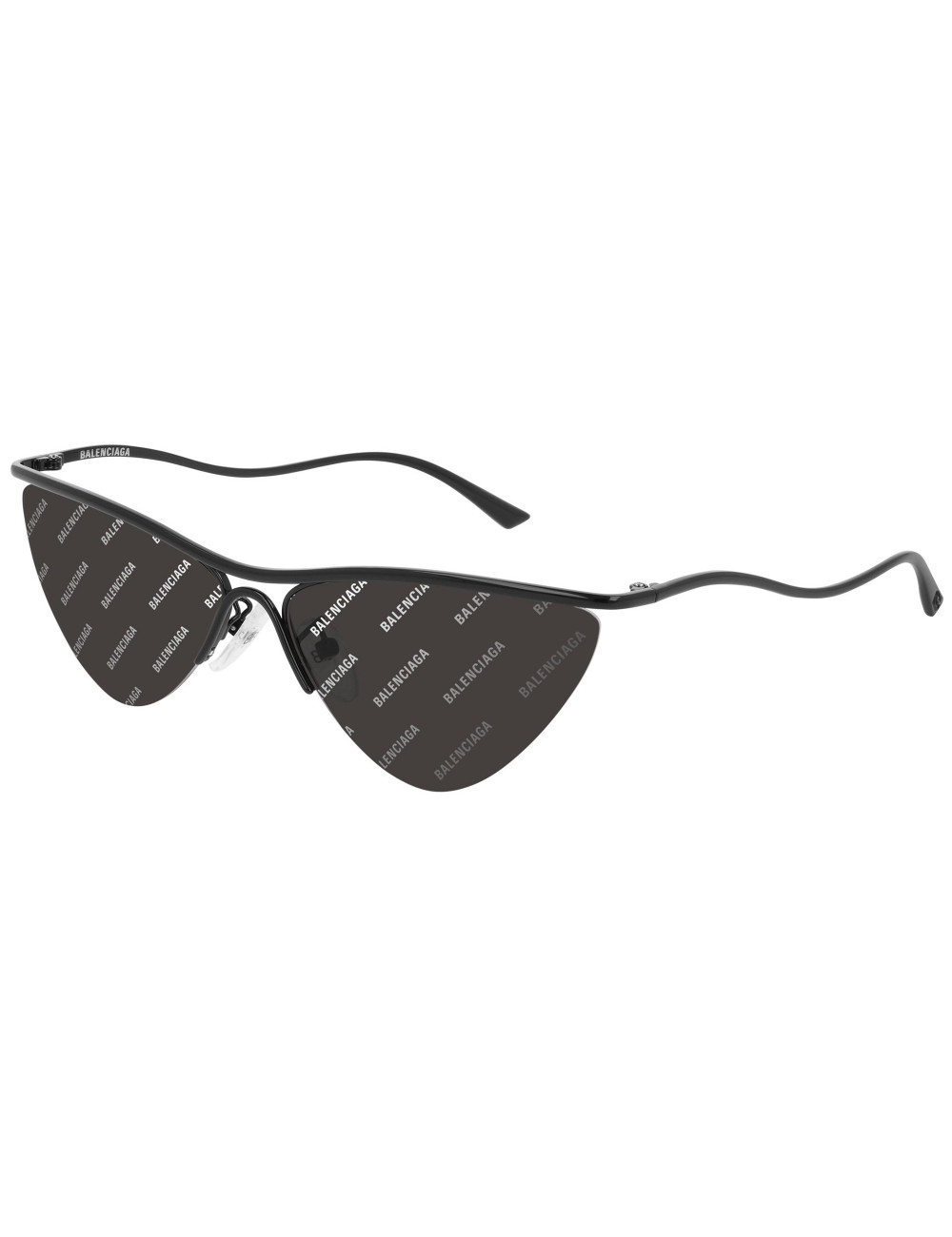 Balenciaga BB0093S 001 Occhiali da sole cat eye in metallo - Otticamauro.biz