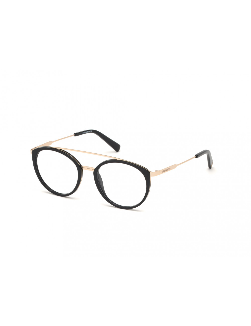 Dsquared2 DQ5293 001 Occhiali vista rotondi doppio ponte - Otticamauro.biz