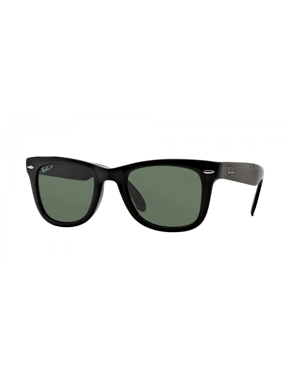 Ray Ban RB4105 601/58 Folding Wayfarer polarized sunglasses -  